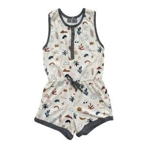 Grey Vintage x Miki Miette NWT Everly Romper So Cal 6y